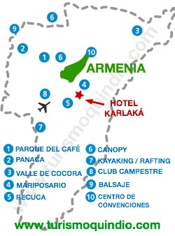 bbicacion Hotel Karlaka