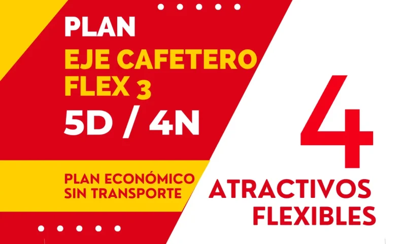 Planes turisticos en el eje cafetero