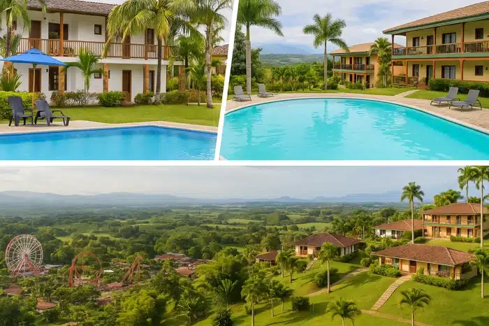 Hoteles baratos cerca al parque del café